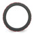 Silicone Grey with Red Grooved Center 7.50mm Band - SL-6BFB3920-3336