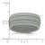 Silicone Light Gray 8.50mm Grooved Band - SL-2CFF19DC-8878