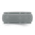 Silicone Light Grey 9mm Ridged Edge Band - SL-1D9AB0E2-3914