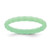 Silicone Light Mint Green 3mm Braided Band - SL-027086DA-2953