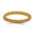 Silicone Metallic Gold 3mm Braided Band - SL-361F815F-9667