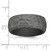 Silicone Metallic Silver 8.50mm Hammered Band - SL-90DD66E4-9906