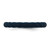 Silicone Midnight Blue 3mm Braided Band - SL-304BB7E8-3737