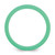 Silicone Mint Green 4mm Ridged Edge Band - SL-8F7B6397-9667