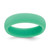 Silicone Mint Green 5.7mm Domed Band Size 9