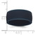 Silicone Navy Blue 8.70mm Flat Edge Band - SL-7604DCFA-4720
