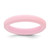 Silicone Pink 4mm Ridged Edge Band - SL-650CE889-6001