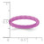 Silicone Purple 3mm Braided Band - SL-A3FD1359-2301