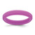 Silicone Purple 4mm Ridged Edge Band - SL-EACCE450-9240