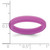 Silicone Purple 4mm Ridged Edge Band - SL-F94DCD46-3734
