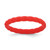 Silicone Red 3mm Braided Band - SL-9423960A-8191