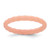 Silicone Rose Pink 3mm Braided Band - SL-9F7B61BB-7828