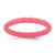 Silicone Watermelon Pink 3mm Braided Band - SL-E5BC2F2D-2599