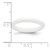 Silicone White 3mm Band - SL-110C73BE-9885