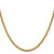 14K 28 inch 3mm Regular Rope with Lobster Clasp Chain