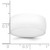 Silicone White 8.70mm Flat Edge Band - SL-AA6E294A-4738