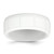 Silicone White 8mm Grid Pattern Band - SL-F3F5AFBB-2415