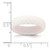 Silicone White Mermaid Pattern 5.7mm Domed Band Size 5