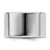 SS Rhodium-plated 12mm Flat Size 8 Band