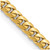 14K 28 inch 5mm Solid Miami Cuban Link with Lobster Clasp Chain