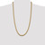 14K 28 inch 5mm Solid Miami Cuban Link with Lobster Clasp Chain