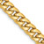14K 28 inch 6mm Semi-Solid Miami Cuban with Lobster Clasp Chain