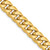 14K 28 inch 9.3mm Semi-Solid Miami Cuban with Lobster Clasp Chain