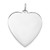 SS Rh-plt Engraveable Heart Polished Front/Satin Back Disc Charm - QM-61E2EB4A-8903
