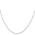Sterling Silver .6mm Box Chain w/2in ext.