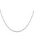 Sterling Silver .95mm Diamond-cut Forzantine Cable Chain w/4in ext.