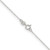 Sterling Silver .95mm Forzantine Cable Chain - QP-9868C7C7-9277