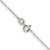 Sterling Silver .9mm Flat Link Cable Chain - QP-586A7856-5830