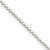 Sterling Silver 1.15mm Square Fancy Beaded Chain - QP-4148A351-7156