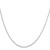Sterling Silver 1.25mm Diamond-cut Round Spiga Chain - QS-CF9BB587-2059