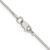 Sterling Silver 1.25mm Diamond-cut Snake Chain - QF-6940B854-8023