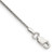 Sterling Silver 1.25mm Round Spiga Chain - QS-26854A6C-7393