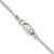 Sterling Silver 1.2mm Patterned Diamond-cut Snake Chain - QS-51EC550E-5840