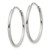 Sterling Silver 1.3mm Hoop Earrings - QE-7722C875-8787