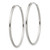 Sterling Silver 1.3mm Hoop Earrings - QE-FA155022-6451
