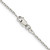 Sterling Silver 1.5mm Beveled Oval Cable Chain - QC-AEDD5003-7495