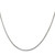 Sterling Silver 1.5mm Diamond-cut Flat Snake Chain - QS-AAC1D182-7433