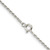 Sterling Silver 1.5mm Diamond-cut Rope Chain - QD-C1FE3846-8133
