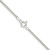 Sterling Silver 1.5mm Diamond-cut Round Box Chain - QV-5C327F15-1130