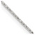 Sterling Silver 1.5mm Diamond-cut Round Box Chain w/2in ext.