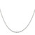 Sterling Silver 1.5mm Fancy Beaded Chain w/2in ext.