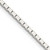 Sterling Silver 1.5mm Mirror Box Chain - QP-B417EDD1-7486