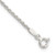 Sterling Silver 1.5mm Solid Rope Chain Anklet - QD-41C01582-1745