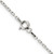 Sterling Silver 1.65mm Diamond-cut Long Link Cable Chain - QP-9909DEBC-9819