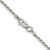 Sterling Silver 1.7mm Diamond-cut Rope Chain - QD-AE33D139-3437