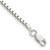 Sterling Silver 1.9mm Box Chain - QB-563CE531-3510